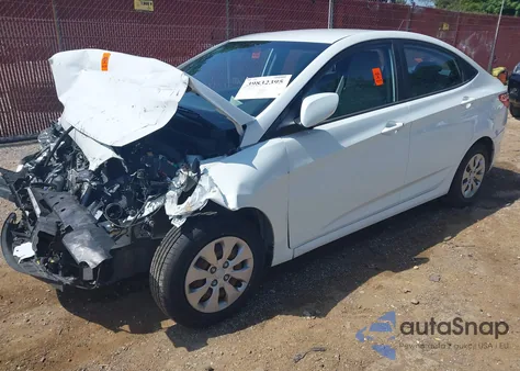 2016 Hyundai Accent Se from USA, damaged, VIN KMHCT4AE6GU090341
